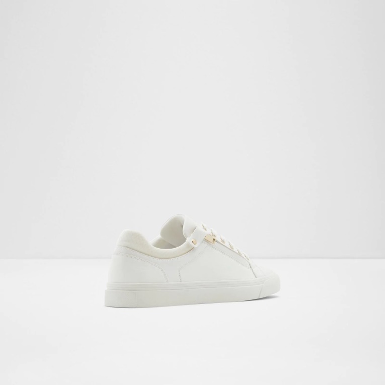 Aldo Emric Zapatillas Bajas Con Cordones Blanco Moda