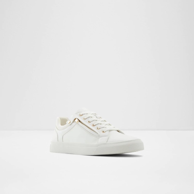 Aldo Emric Zapatillas Bajas Con Cordones Blanco Moda