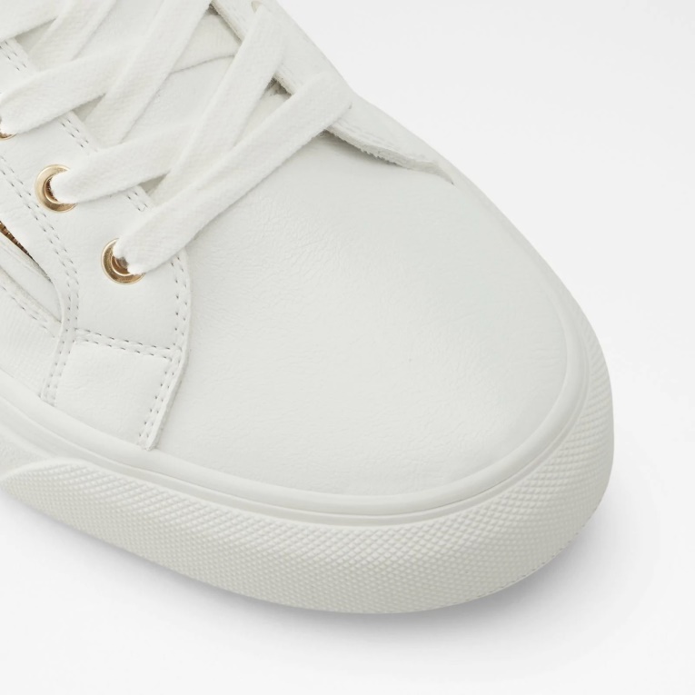 Aldo Emric Zapatillas Bajas Con Cordones Blanco Moda