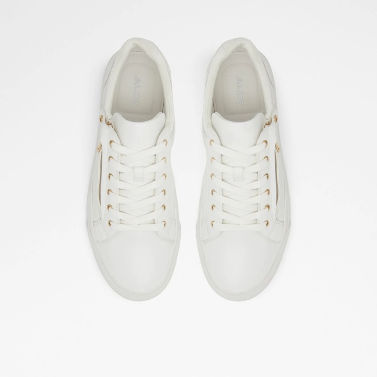 Aldo Emric Zapatillas Bajas Con Cordones Blanco Moda
