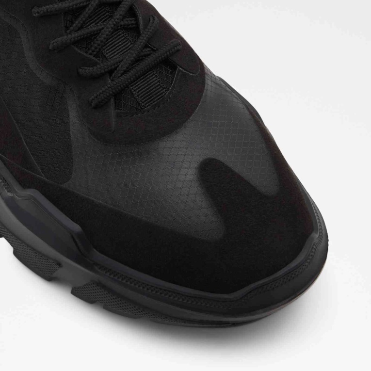 Joggers Deportivos Negros Con Suela Rápida De Moda De Aldo