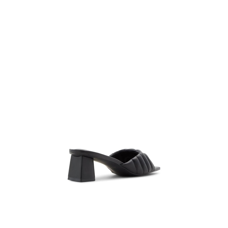 Sandalias De Tacón Celesta De Aldo Fashion Slip Ons Negro
