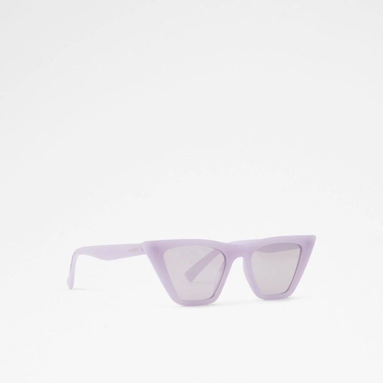 Aldo Fashion Gafas De Sol Esmaltadas Moradas