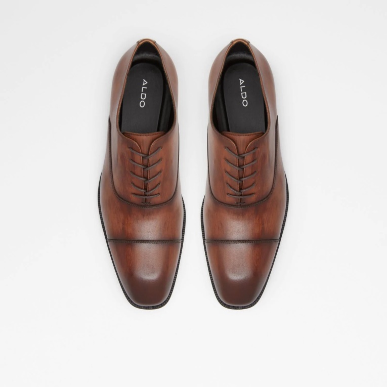 Aldo Fashion Lobsterflex Oxfords Y Zapatos Con Cordones Marrones