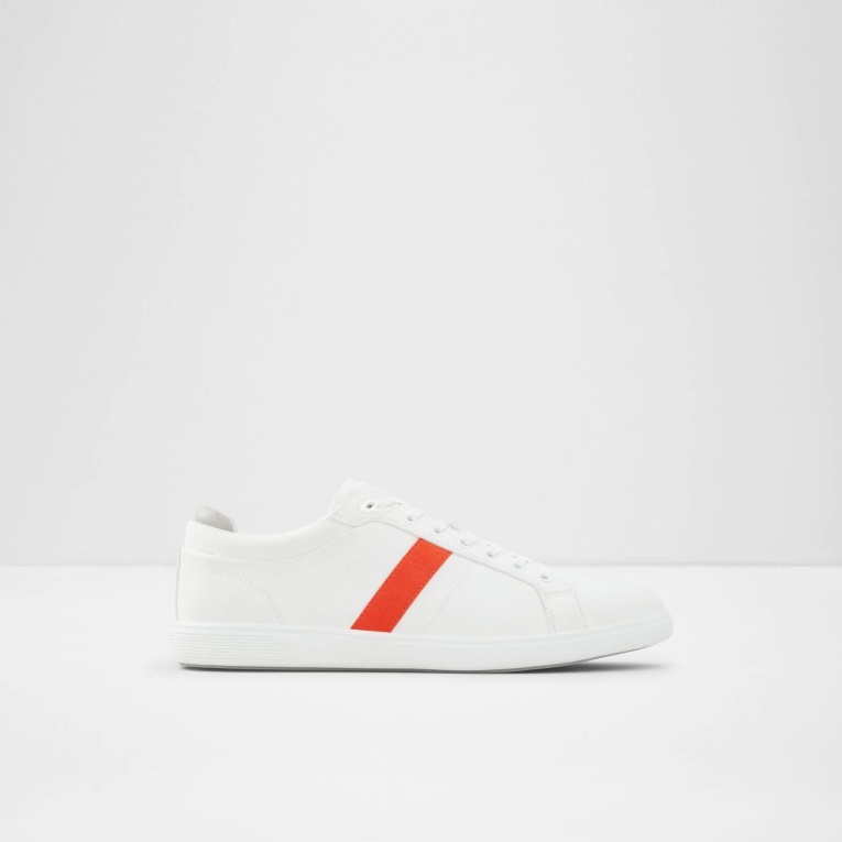 Tenis Bajos Koisenn De Aldo Fashion En Blanco Con Cordones