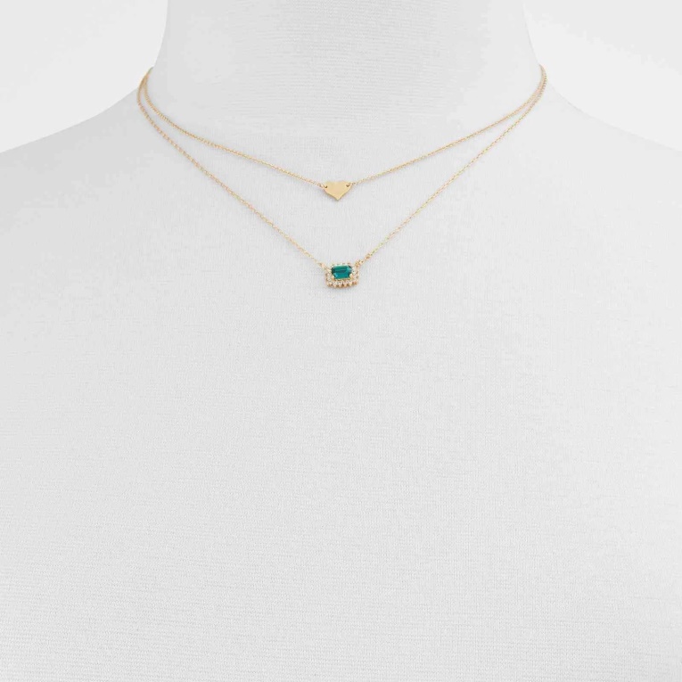 Aldo Valaever Collares Moda Verde