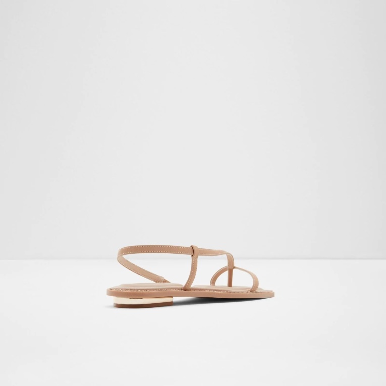 Amalle Sandalias Planas Moda Aldo Beige