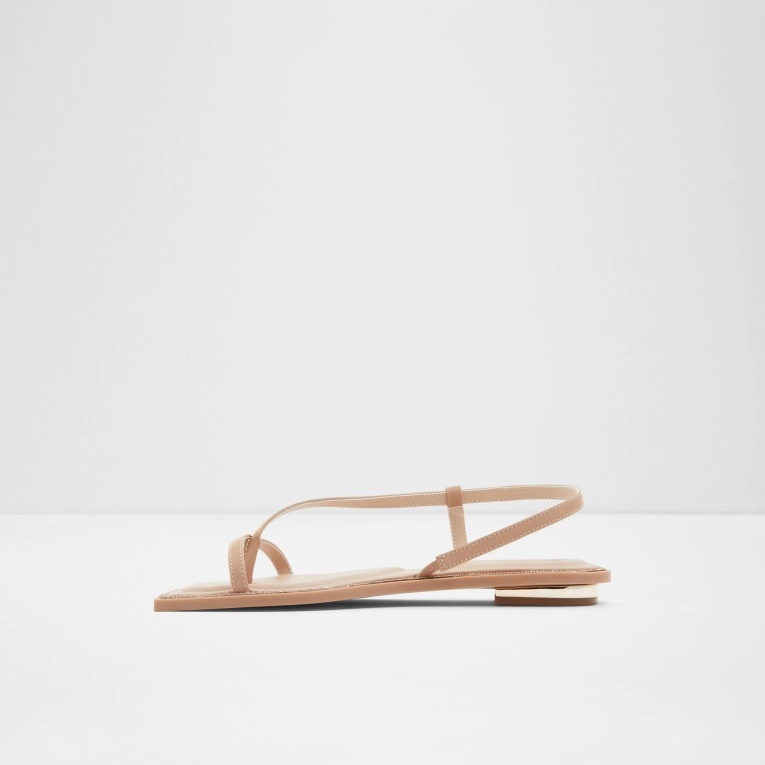 Amalle Sandalias Planas Moda Aldo Beige