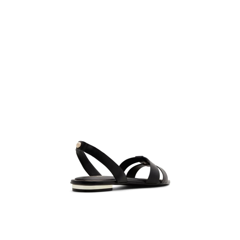 Negro Sandalias Planas Balera Fashion Aldo
