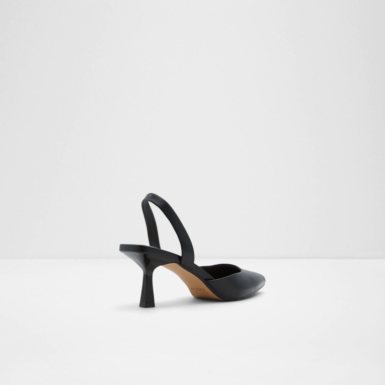 Negro Sandalias De Tacón Basanti De Aldo Fashion Slip-ons