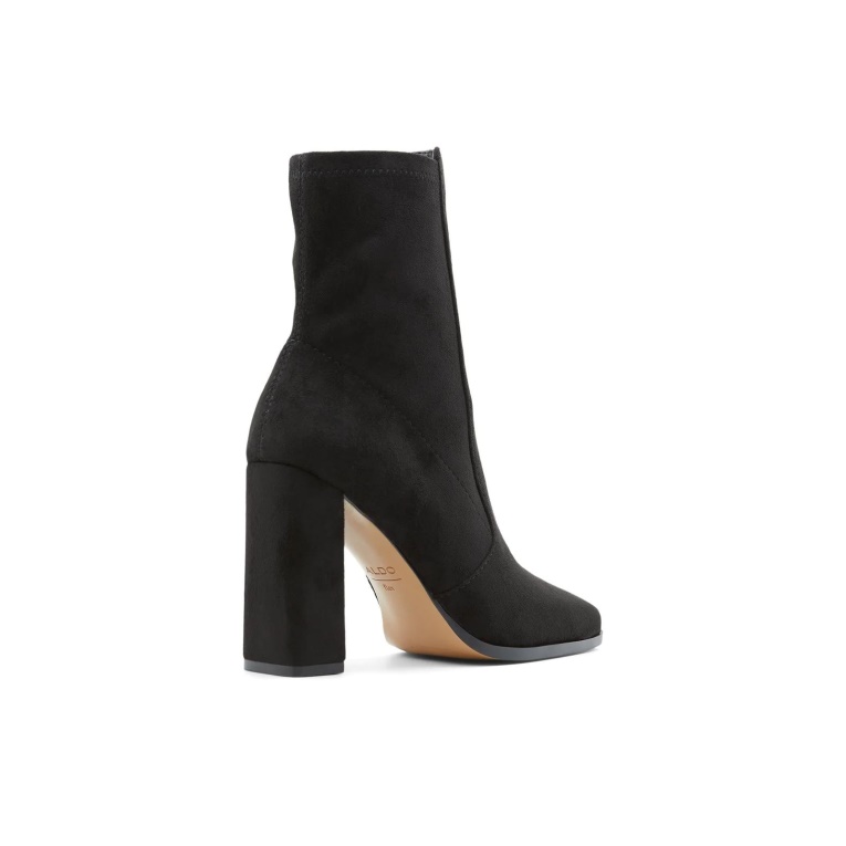 Negro Audrella Botines Tacones De Bloque Moda Aldo