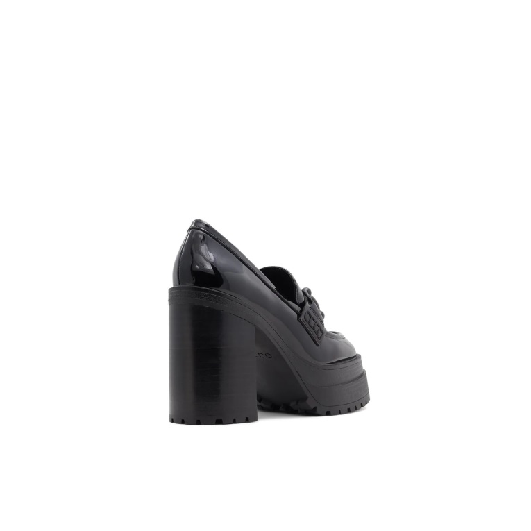 Mocasines Bigleap Negros Tacones Medios Moda Aldo