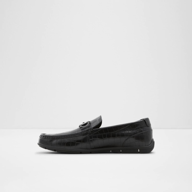 Negro Moda Aldo Mocasines Orlovoflex Slip On