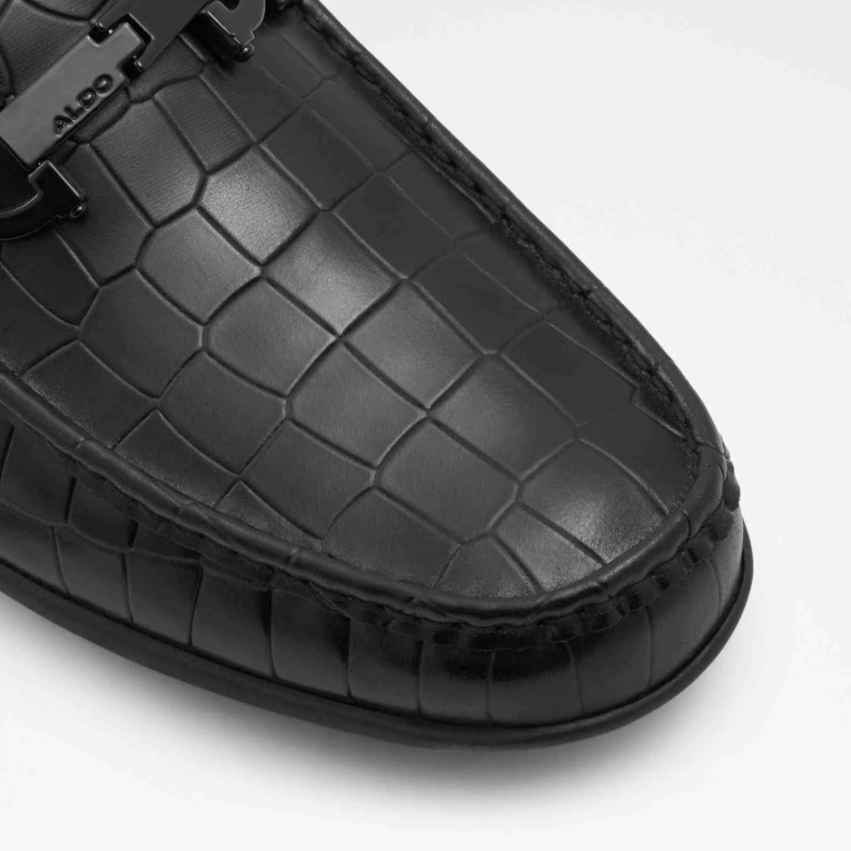 Negro Moda Aldo Mocasines Orlovoflex Slip On