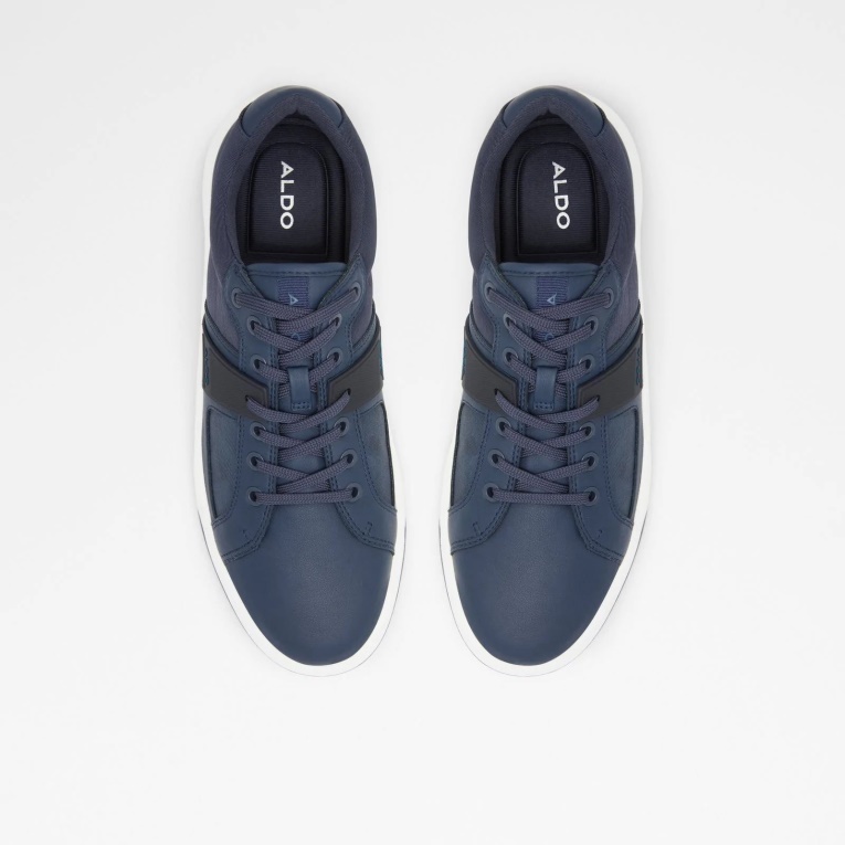 Azul Zapatillas Bajas Makau De Moda De Aldo Con Cordones