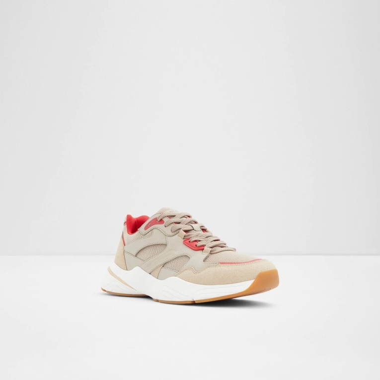 Marrón Luno Zapatillas Bajas Con Cordones Moda Aldo