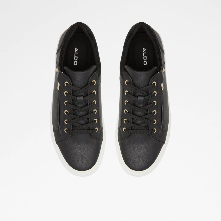 Emric Zapatillas Bajas Con Cordones Moda Negro Aldo