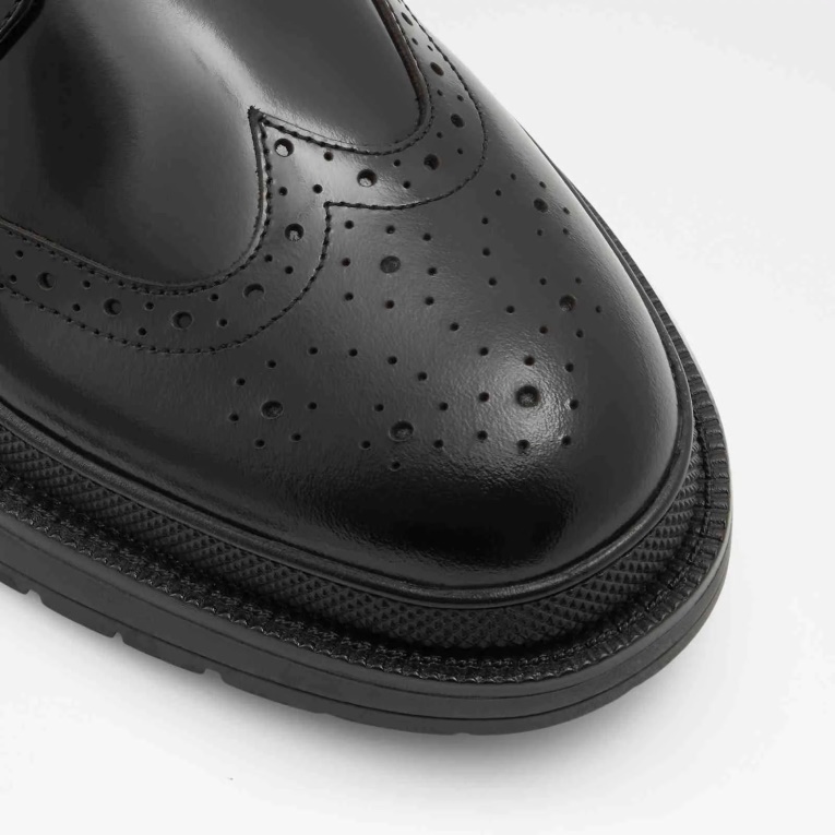 Moda Aldo Bezos Oxfords Y Cordones Negros