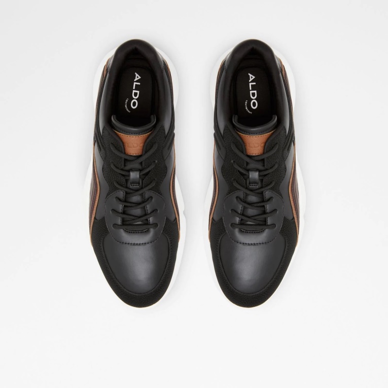 Moda Aldo Negro Anyan Zapatillas Jogger