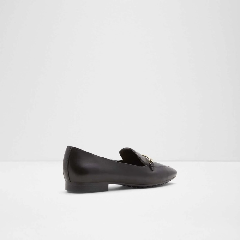 Moda Aldo Negro Harriot Zapatos Casuales Slip Ons