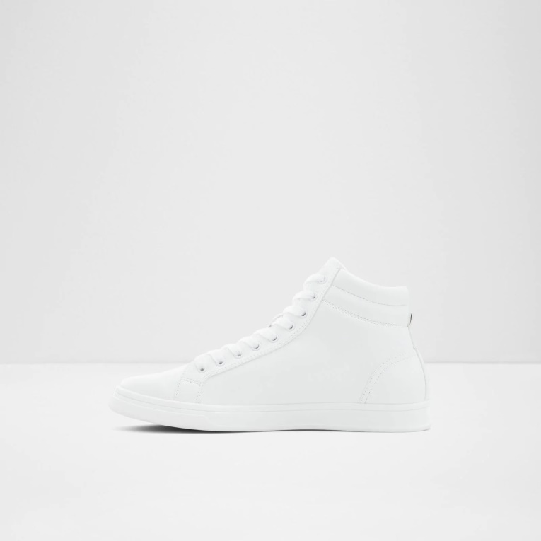 Moda Aldo Cupido Zapatillas Altas Con Cordones Blanco