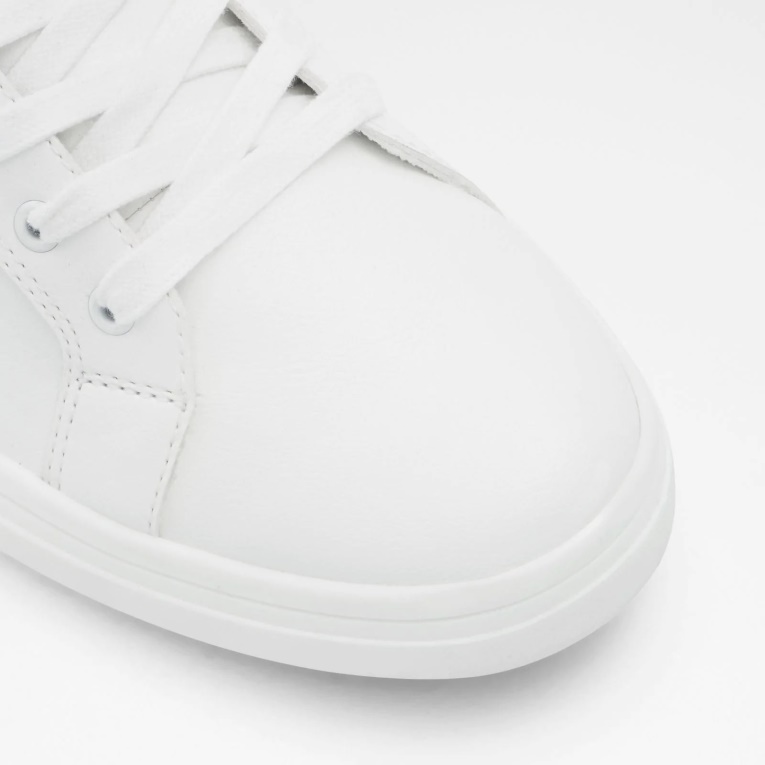 Moda Aldo Cupido Zapatillas Altas Con Cordones Blanco