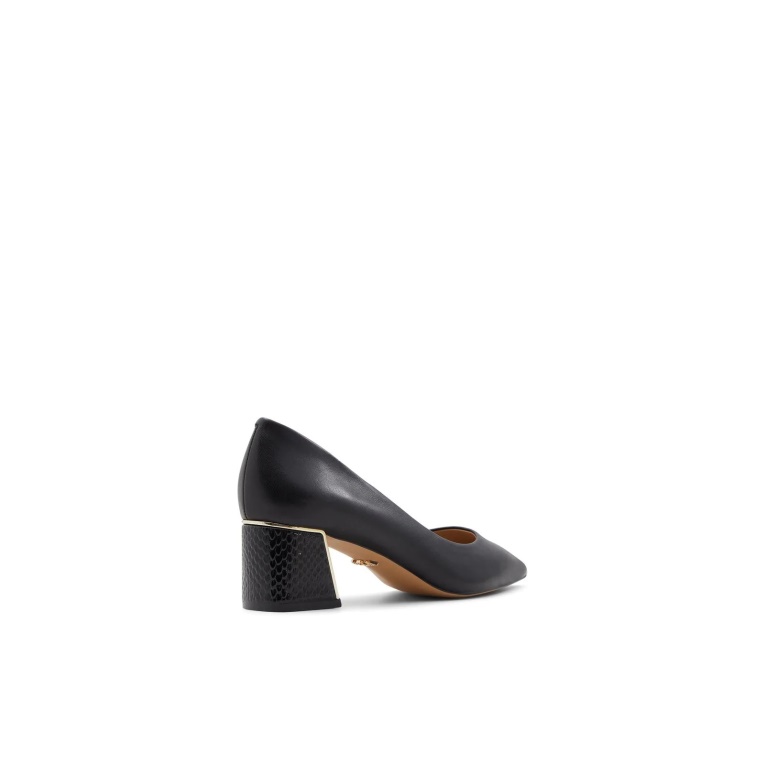 Moda Aldo Elamaever Zapato De Tacón Block Heel Negro