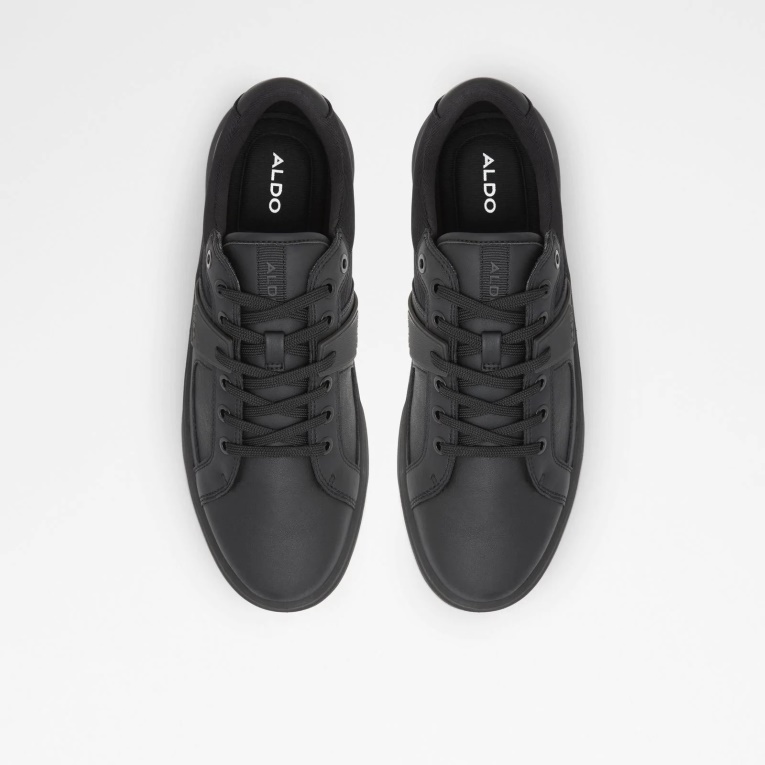 Moda Aldo Makau Zapatillas Bajas Con Cordones Negro
