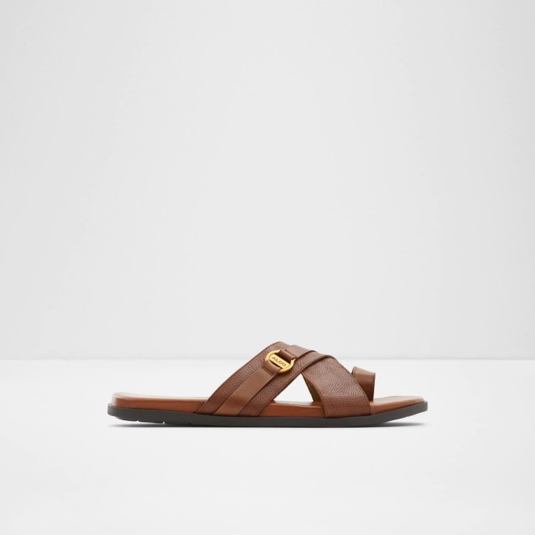 Moda Marrón Sandalias Planas Ellerwood Aldo
