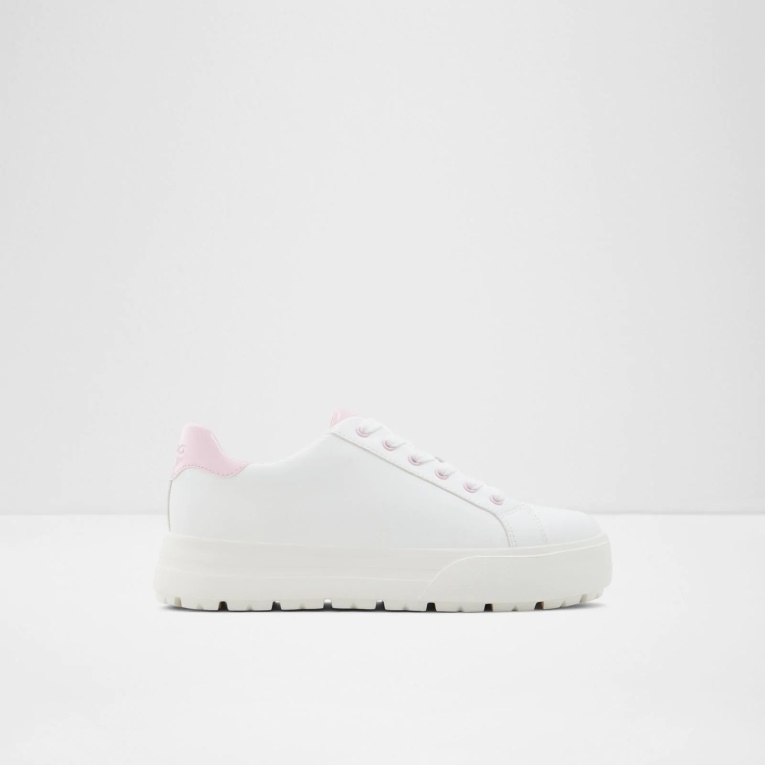 Moda Rosa Aldo Mirai Zapatillas Bajas Con Cordones