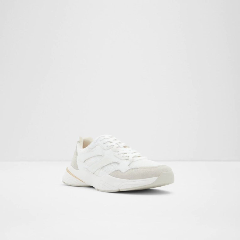 Luno Zapatillas Bajas Con Cordones Moda Blanco Aldo