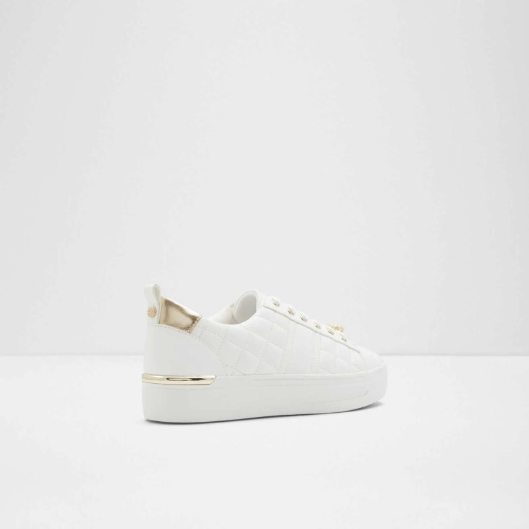 Meadow Zapatillas Bajas Con Cordones Blanco Moda Aldo