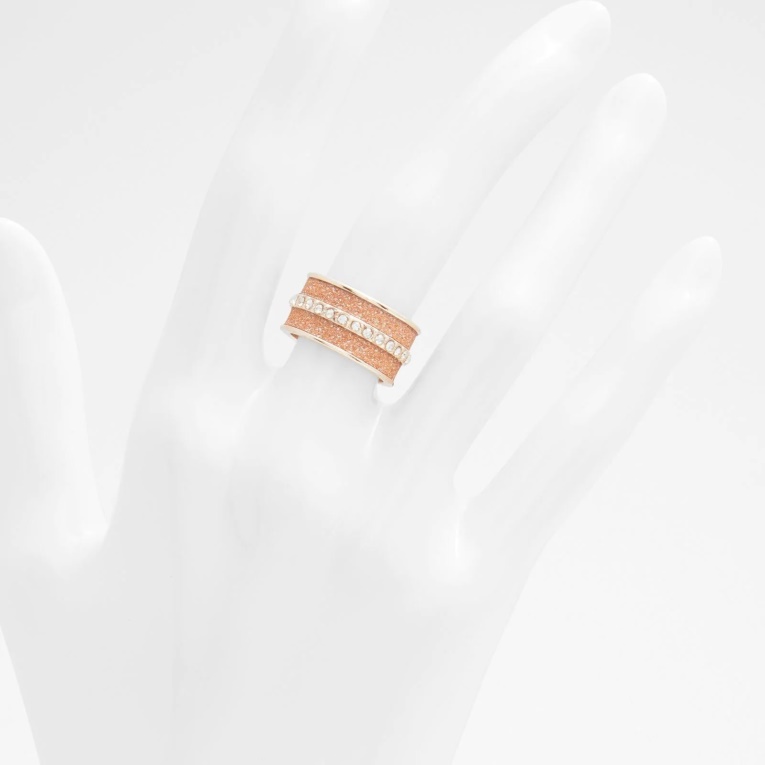 Olianwan Anillos Moda Aldo Rosa