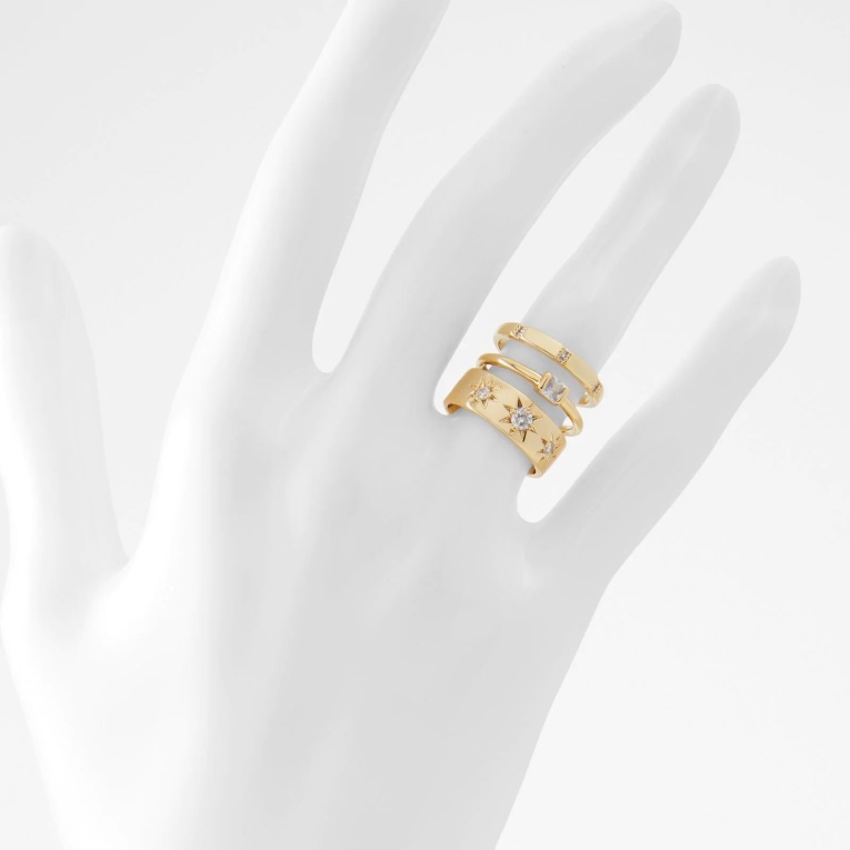 Anillos De Musgo De Turba Moda Aldo Multi