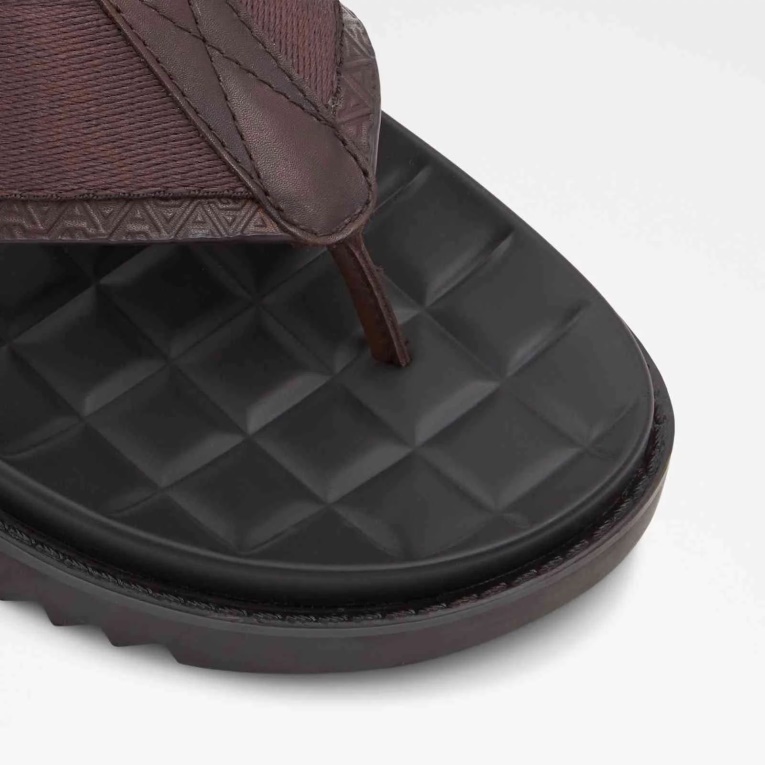 Rondo Sandalias Planas Aldo Moda Marrón