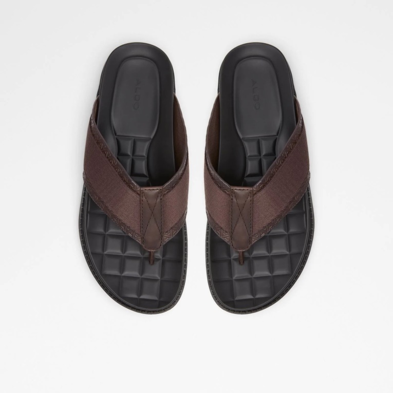 Rondo Sandalias Planas Aldo Moda Marrón