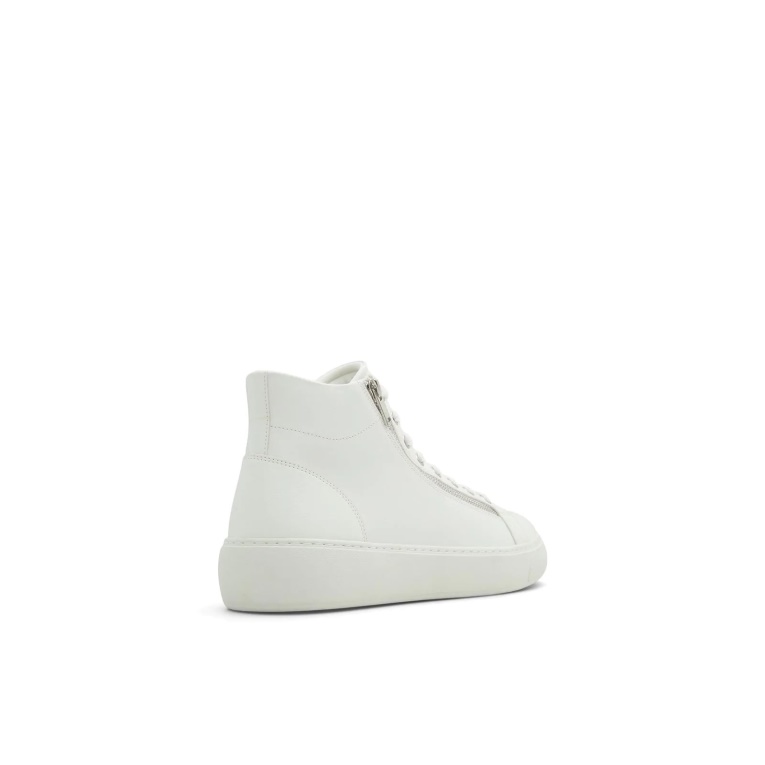 Blanco Zapatillas Altas De Aldo Fashion Alpha Con Cordones