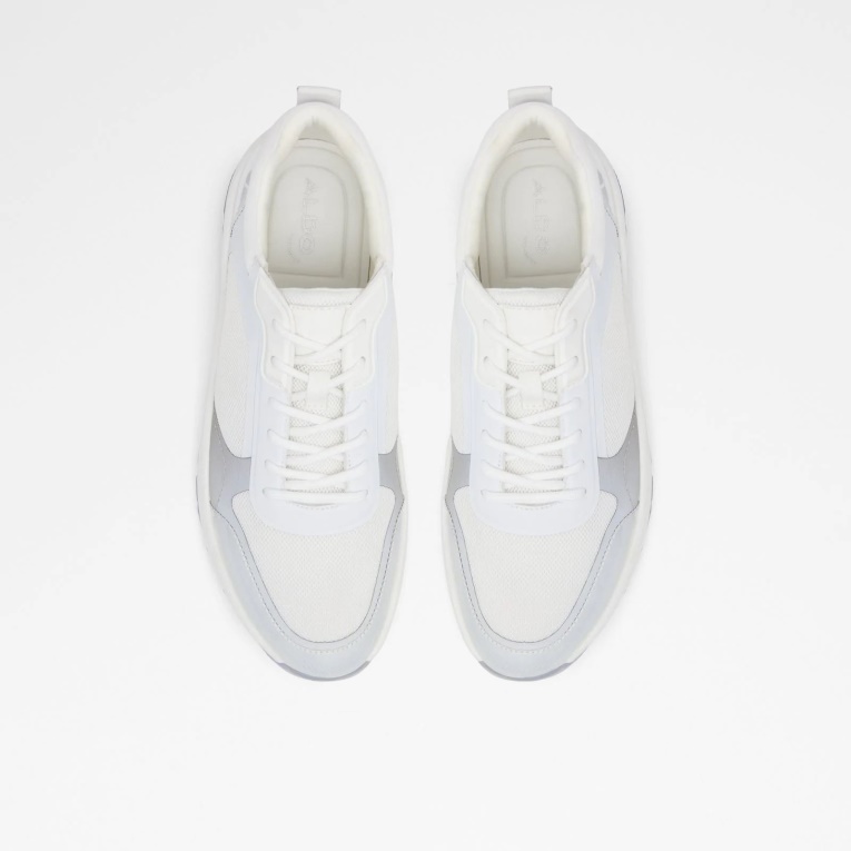 Blanco Moda Aldo Mellowa Zapatillas Bajas Con Cordones