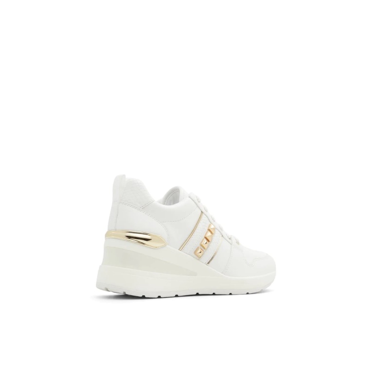Blanco Larose Zapatillas Cuña Tacones Moda Aldo