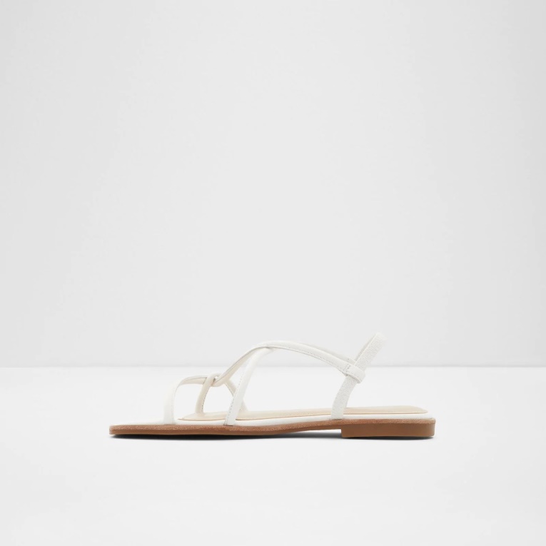 Blanco Toosieflex Sandalias Planas Moda Aldo