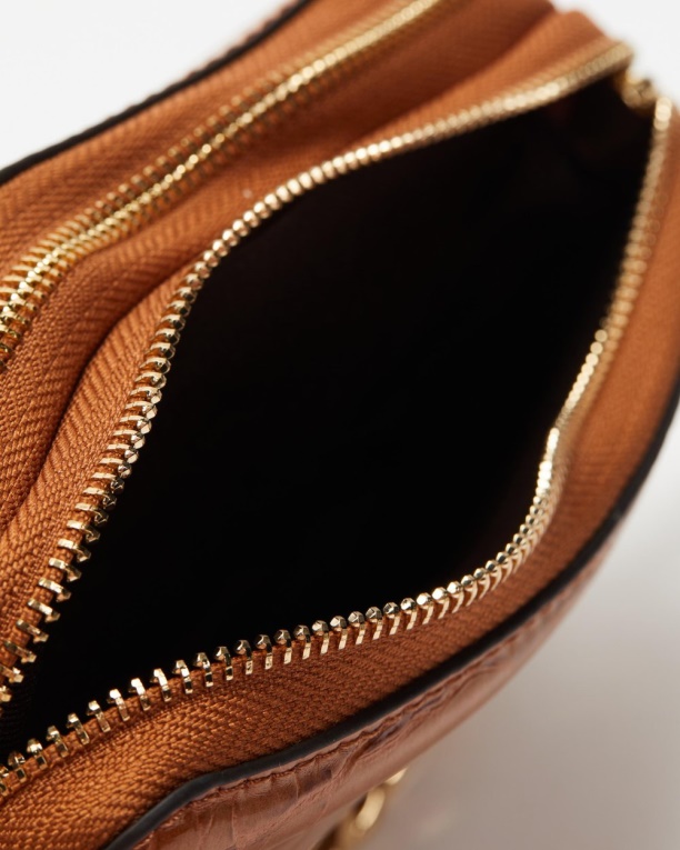 Moda Aldo Lunia 220 Bolso Coñac