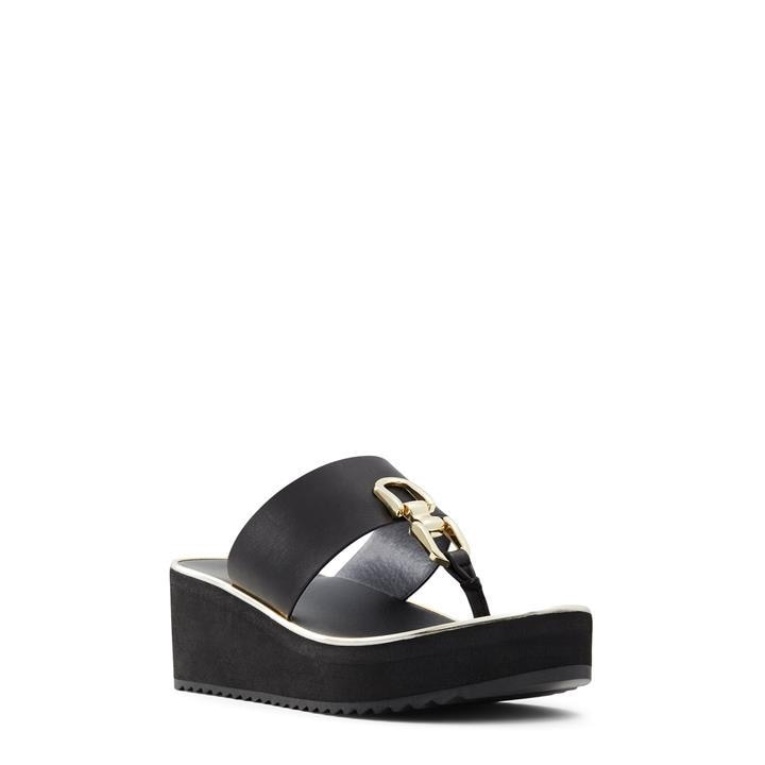 Aldo Aldo Toea T-bar Sandalias Negro Moda