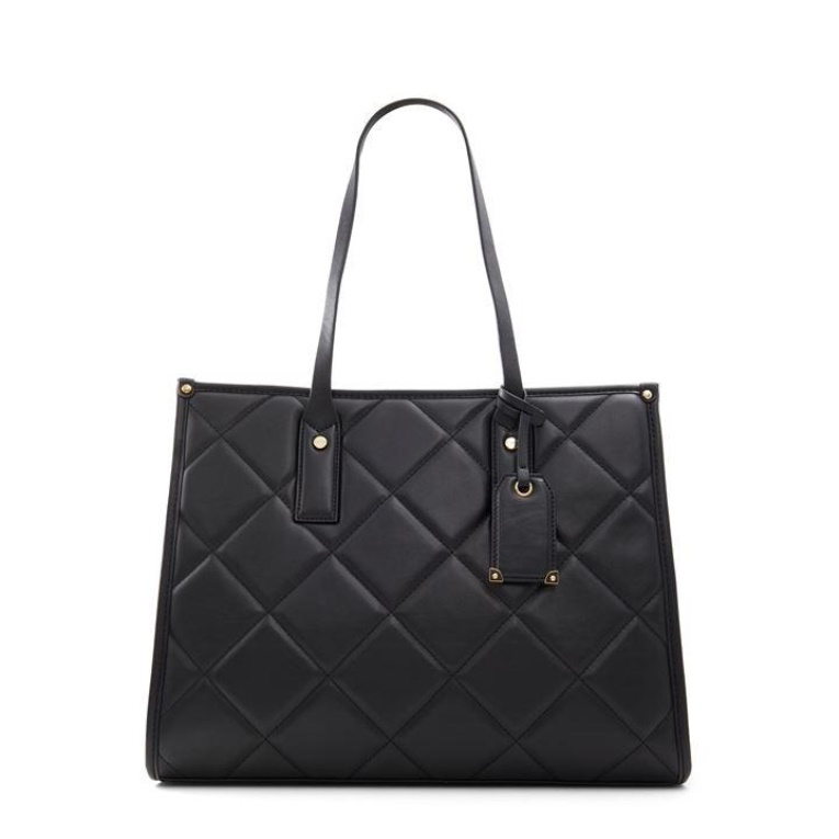 Bolso Tote Parpag De Aldo Negro Azabache Moda Aldo