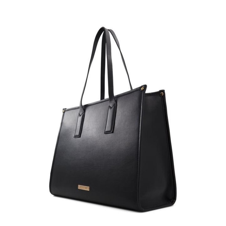Bolso Tote Parpag De Aldo Negro Azabache Moda Aldo