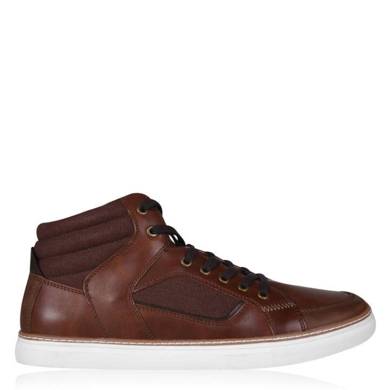Coñac Aldo Hiaille Zapatillas Altas Moda Hombre Aldo