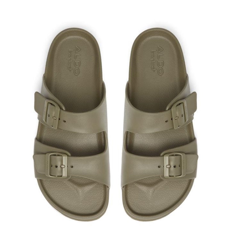 Moda Caqui Aldo Hideo Sandalias Planas Aldo