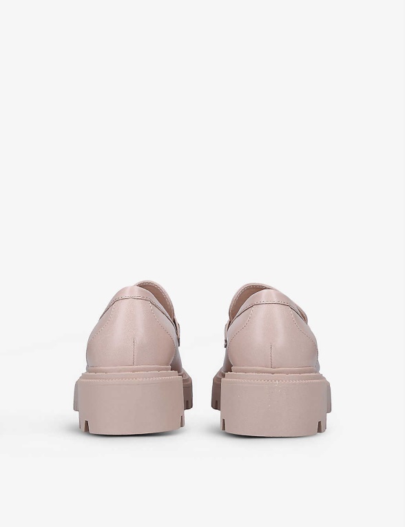 Moda Beige Mocasines De Piel Sintética Con Suela Gruesa Y Detalle De Cadena De Aldo Brixton