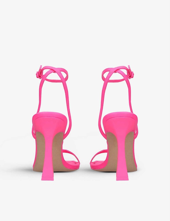 Sandalias De Tiras De Piel Sintética Con Puntera Cuadrada Vivanti Moda Rosa Aldo