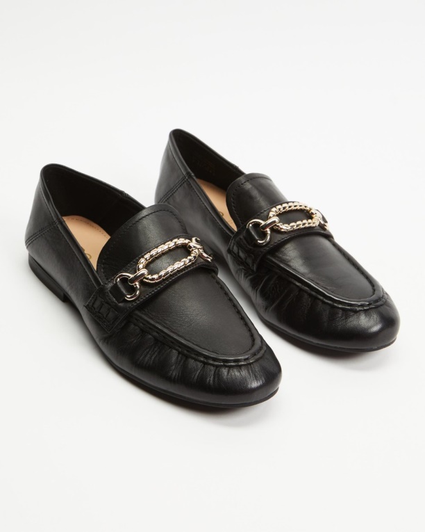 Mocasines Negros Hellen Aldo