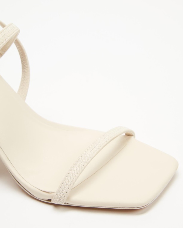 Okurr Sandalias De Tacón Moda Otro Blanco Aldo